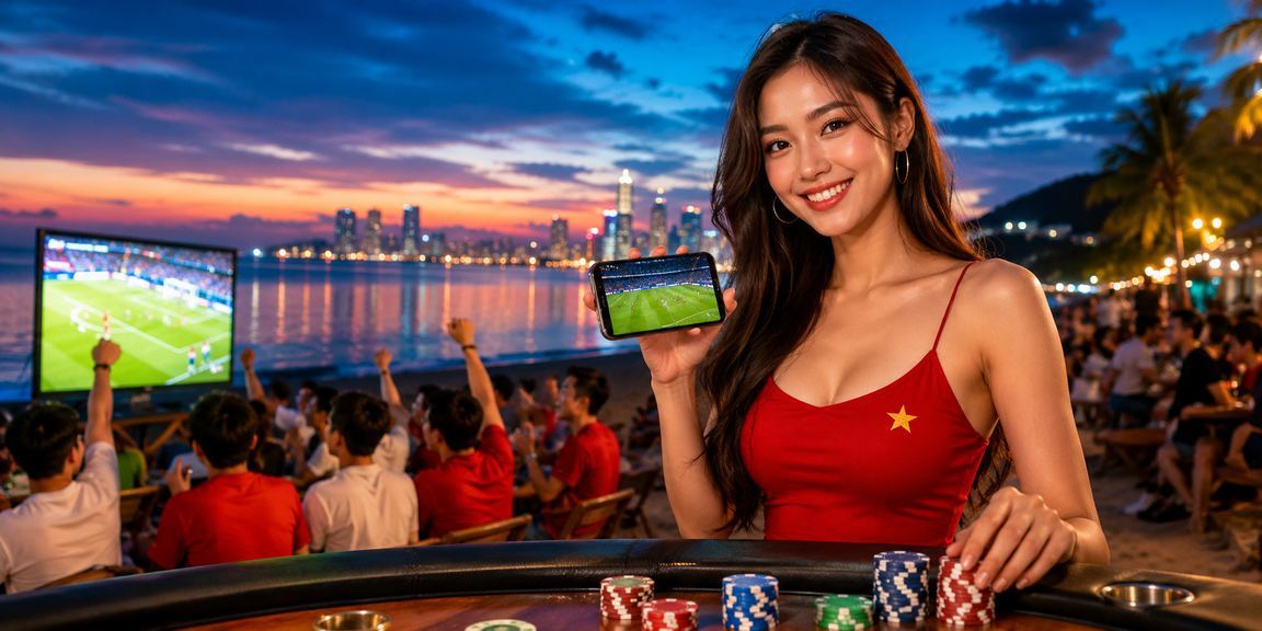 Khu vực bóng đá và bãi biển Vũng Tàu nhấn mạnh chơi game có trách nhiệm